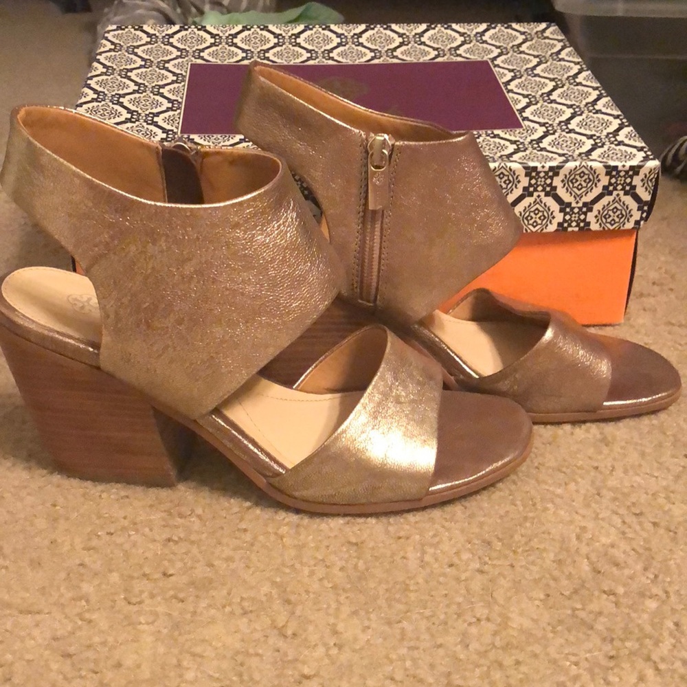 Isola strappy heels- worn once!
